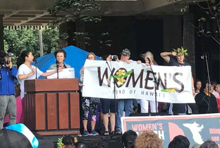 Women’s Fund of Hawaii Participates In 2017 Women’s March